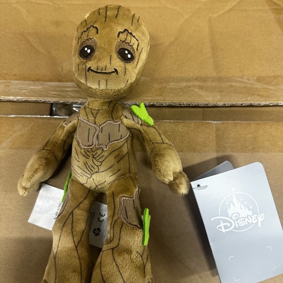 Disney Parks Marvel Baby Groot Plush Doll with TAG ~8.5" Guardians of the Galaxy - Picture 4 of 5